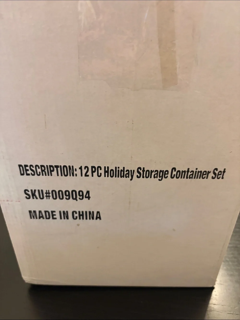 Holiday Storage Container Set - 12 Piece (White)
